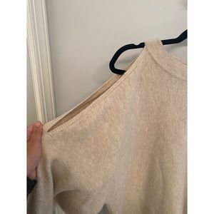 Tibi Cold one shoulder sweater